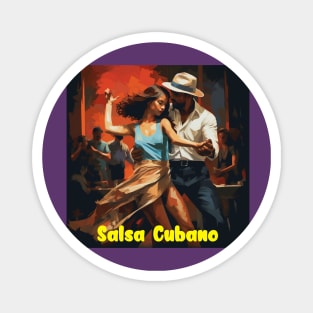 Salsa Cubano Magnet